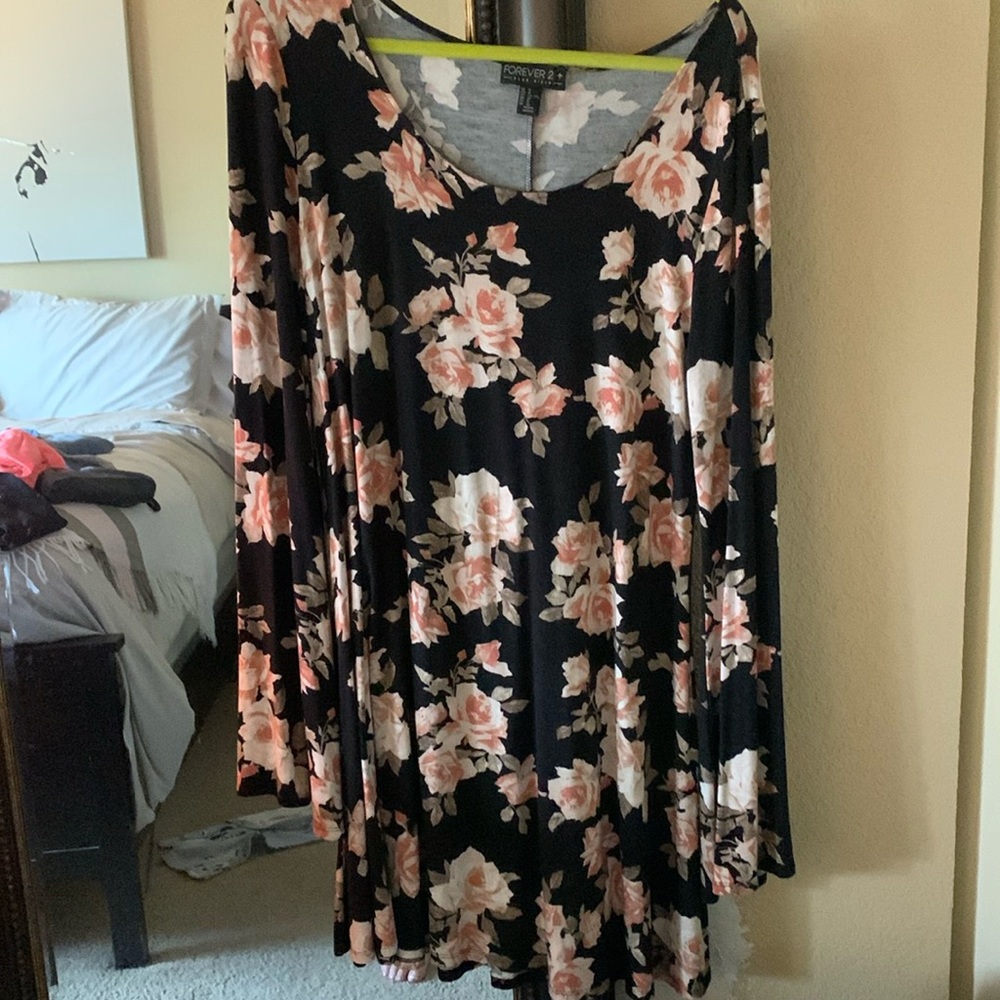 Dress Floral 1X